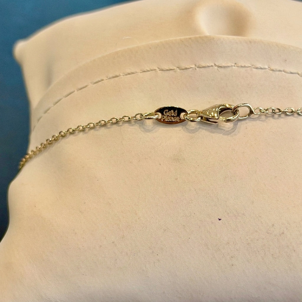 Bracciale in Oro Bianco 18kt con Cuori e Zirconi Intervallati