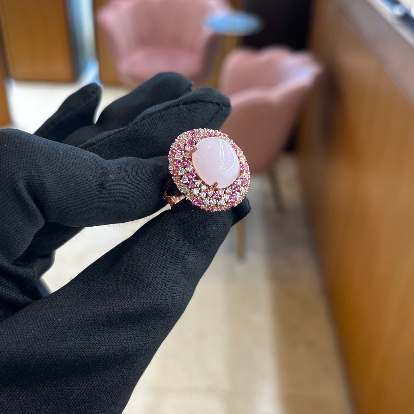 Anello Bubble Pink