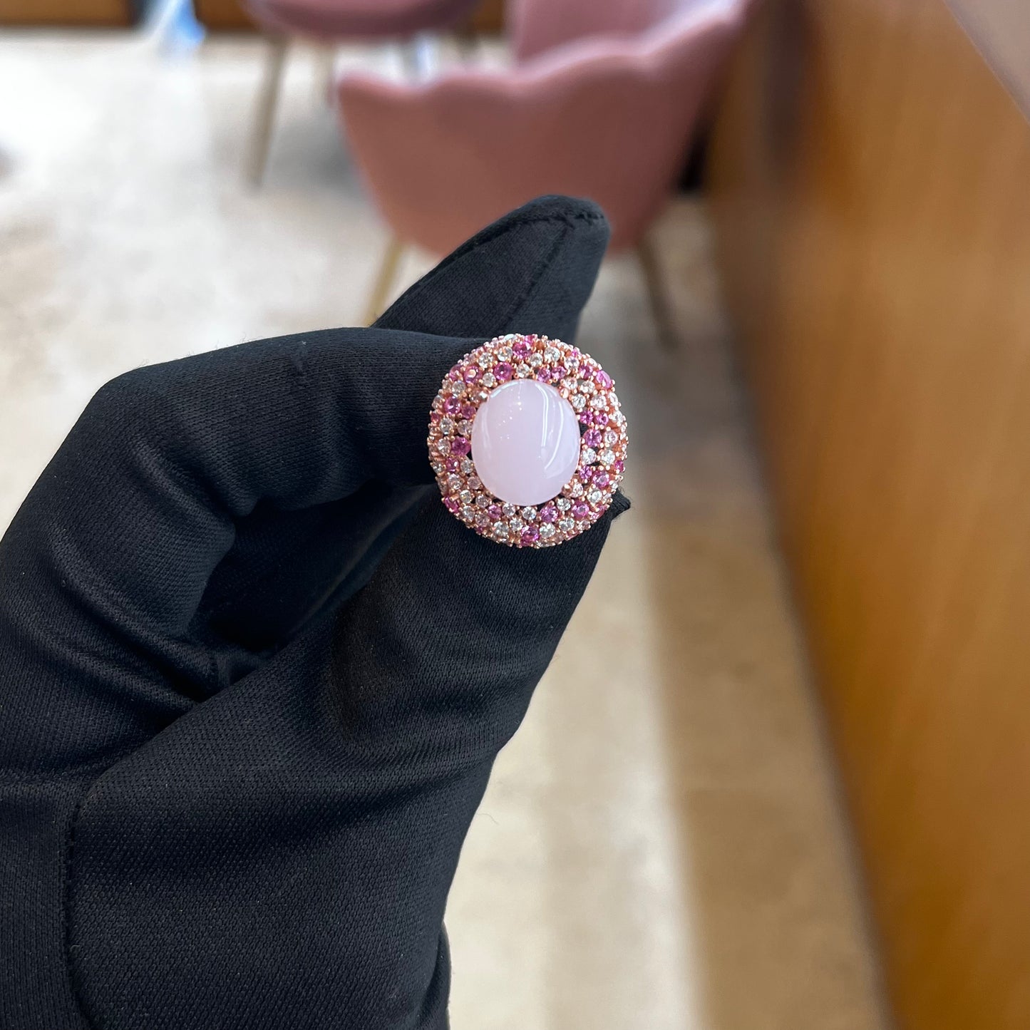 Anello Bubble Pink