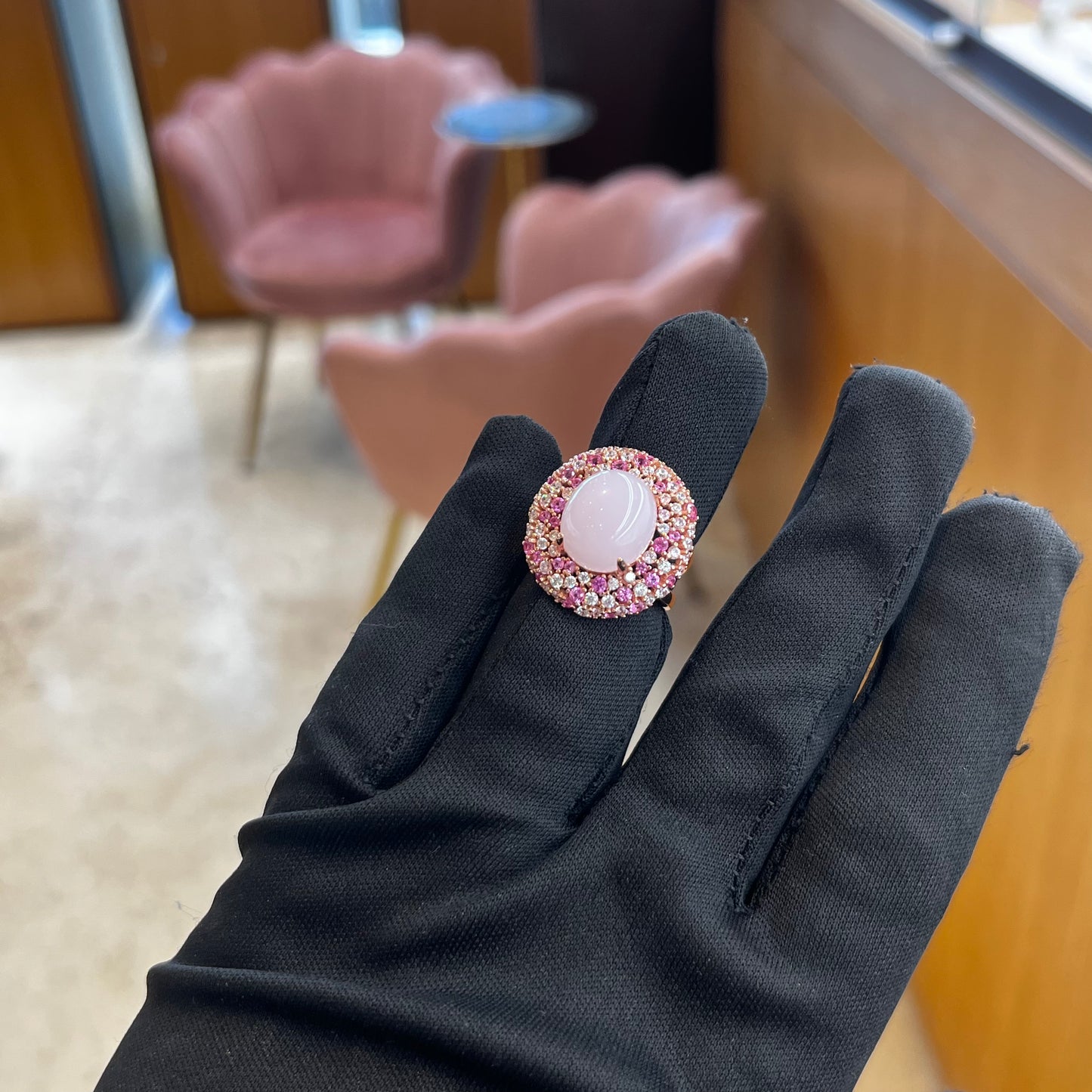 Anello Bubble Pink