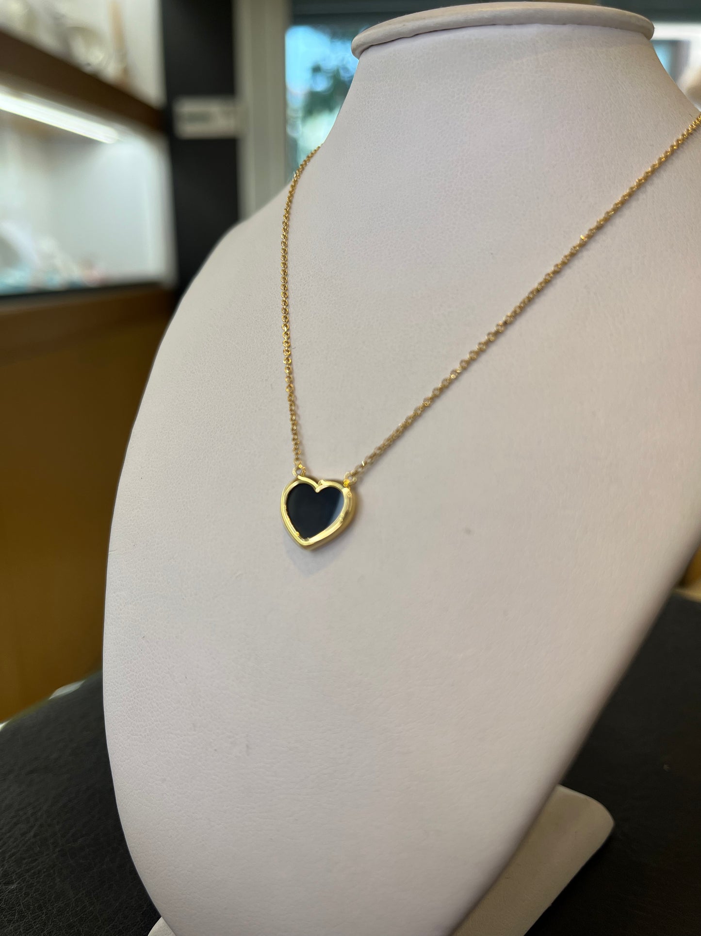 Collana Cuore Nero