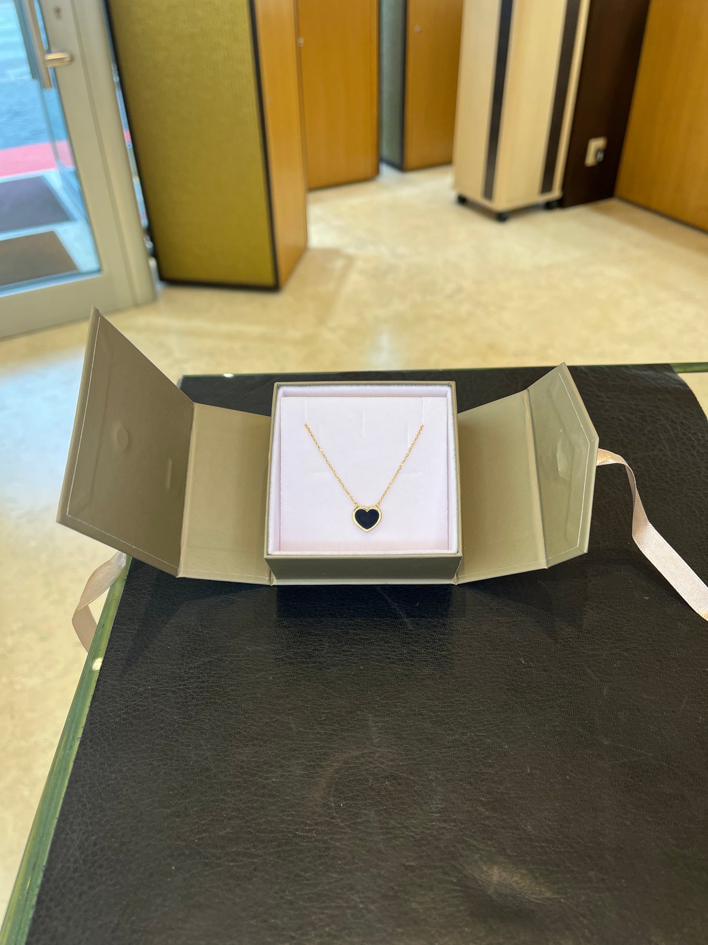 Collana Cuore Nero