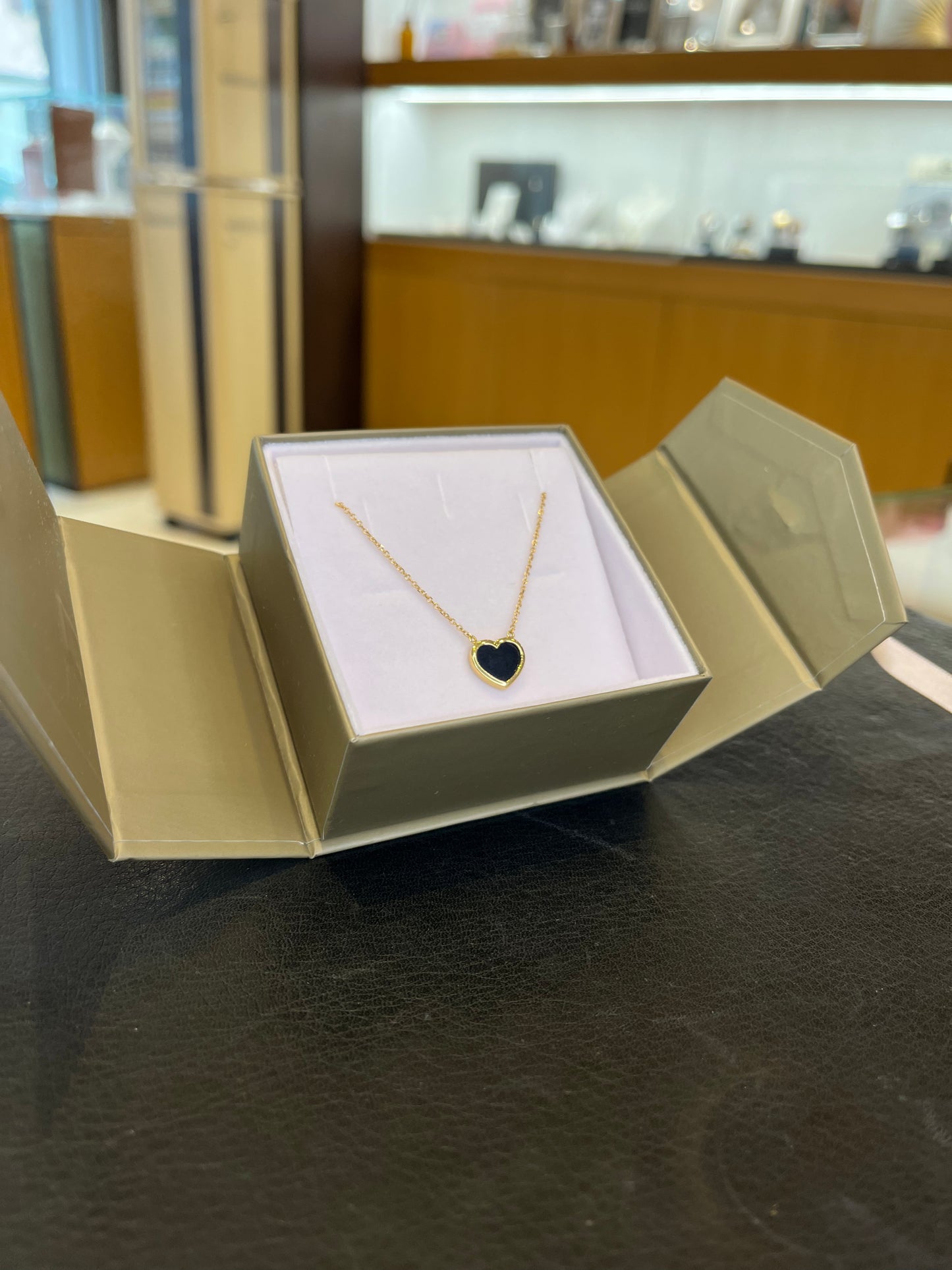 Collana Cuore Nero