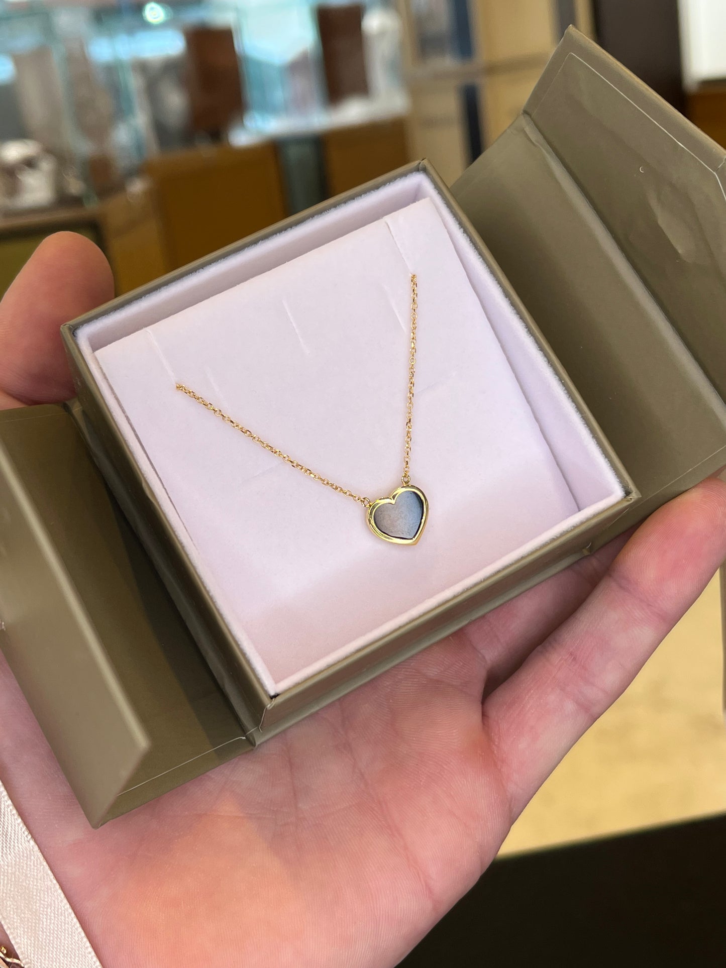 Collana Cuore Nero