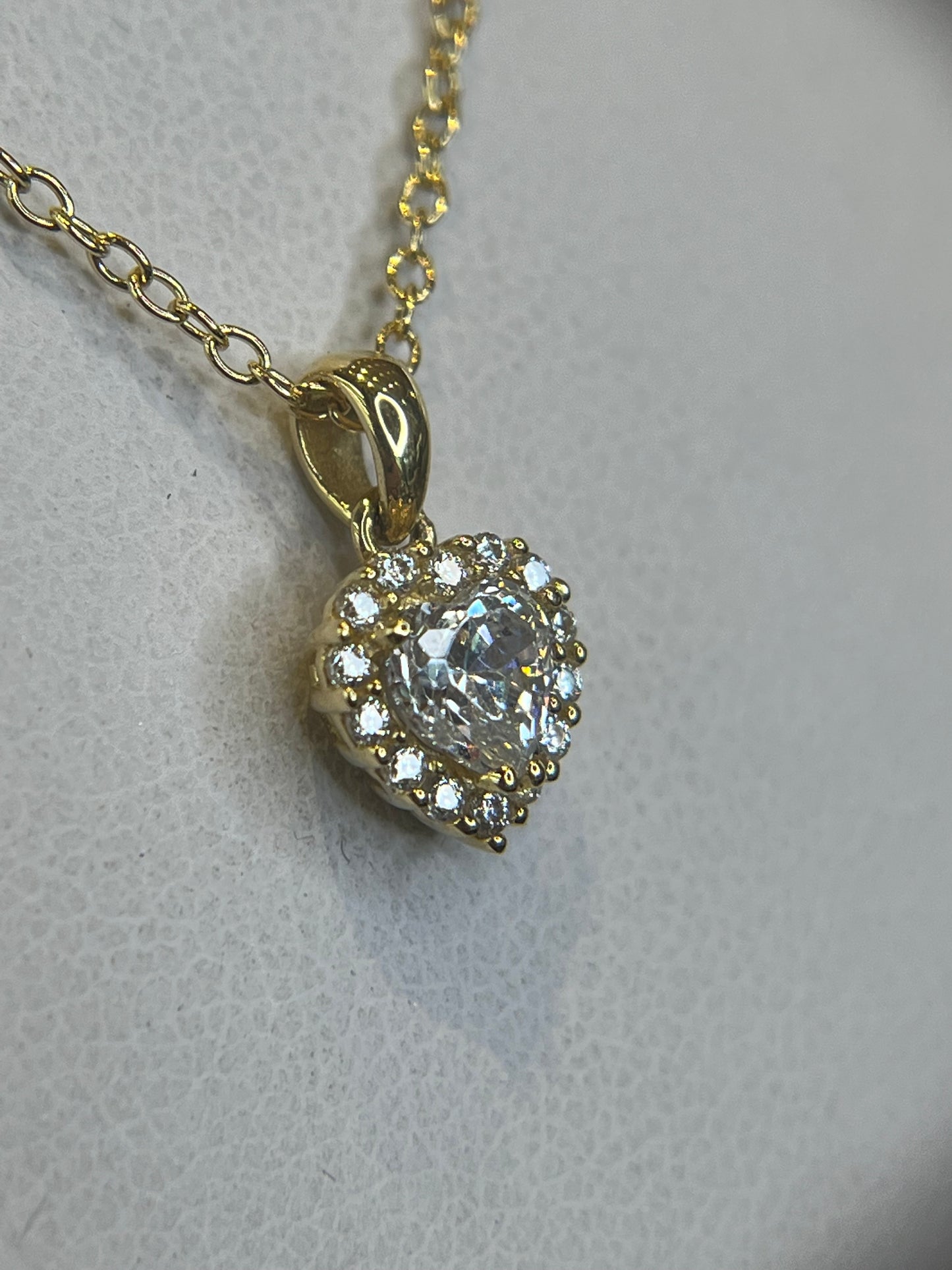 Collana Cuore Bianco