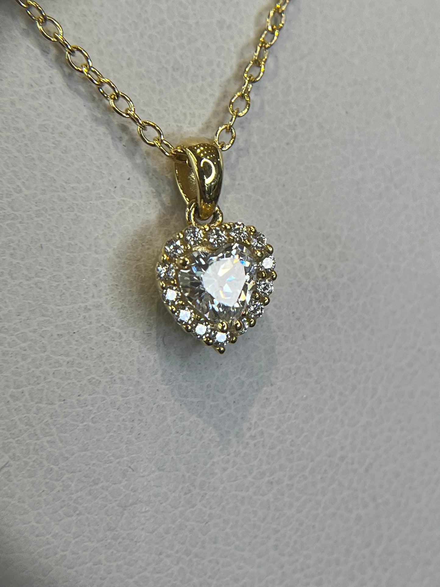 Collana Cuore Bianco