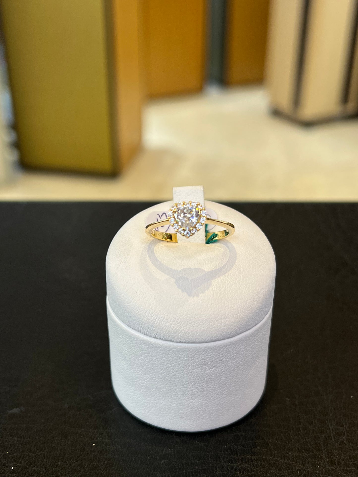 Anello Cuore Bianco