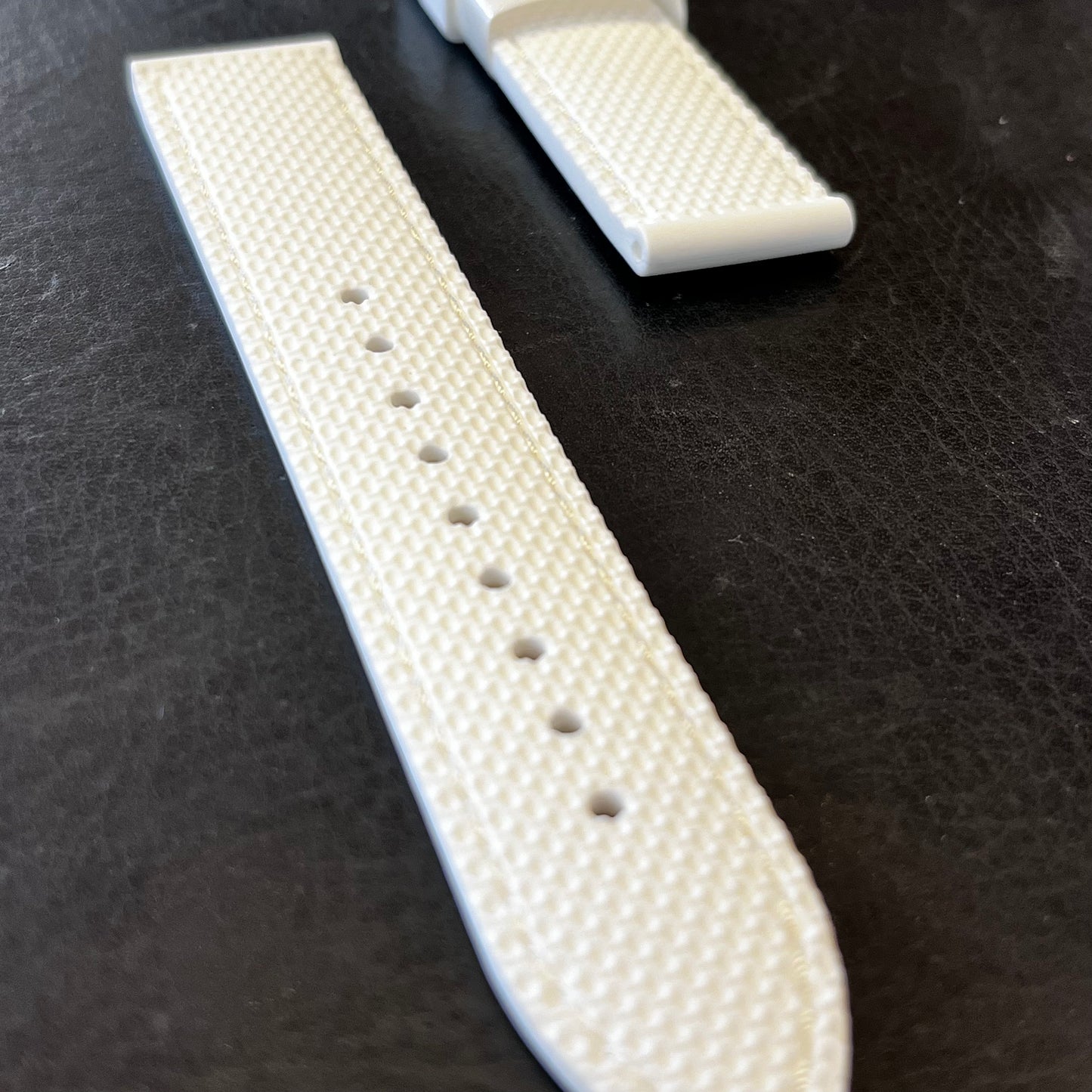 Cinturino per orologio in Silicone Bianco