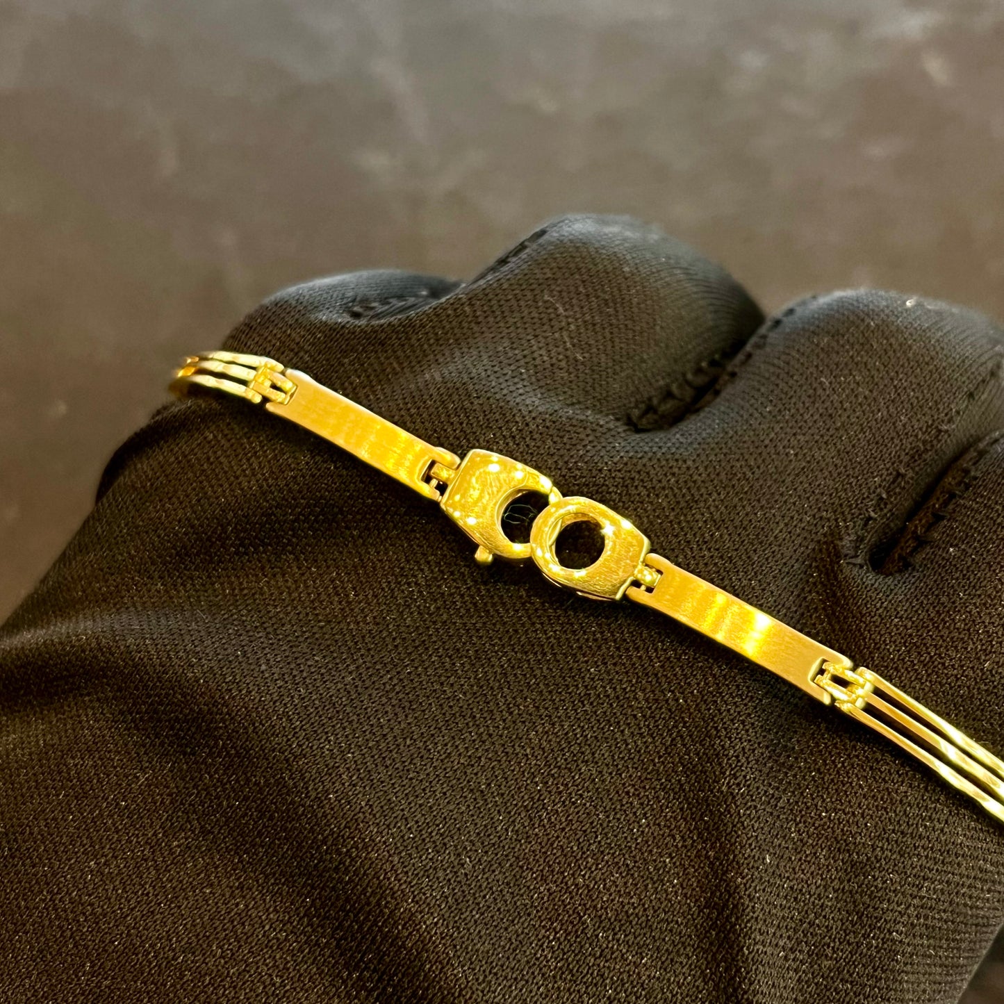 Bracciale in oro giallo 18kt – Maglia Linea Seta