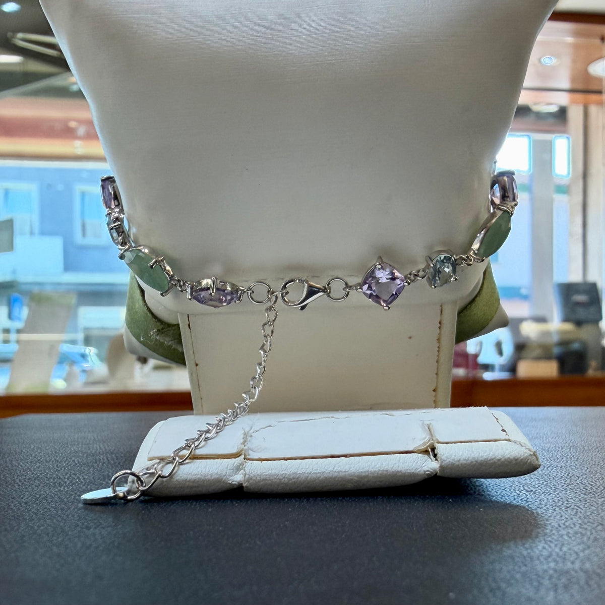 Bracciale "Armonia di Gocce e Cristalli"