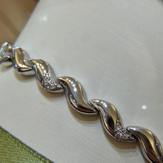 Bracciale "Onda di Luce"