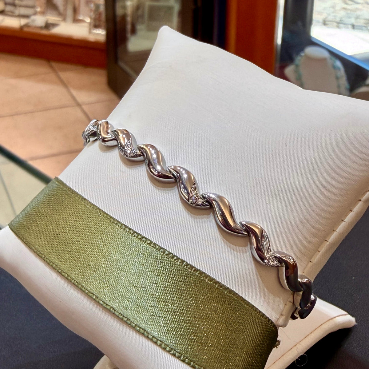 Bracciale "Onda di Luce"