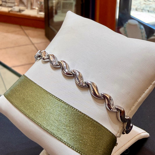 Bracciale "Onda di Luce"
