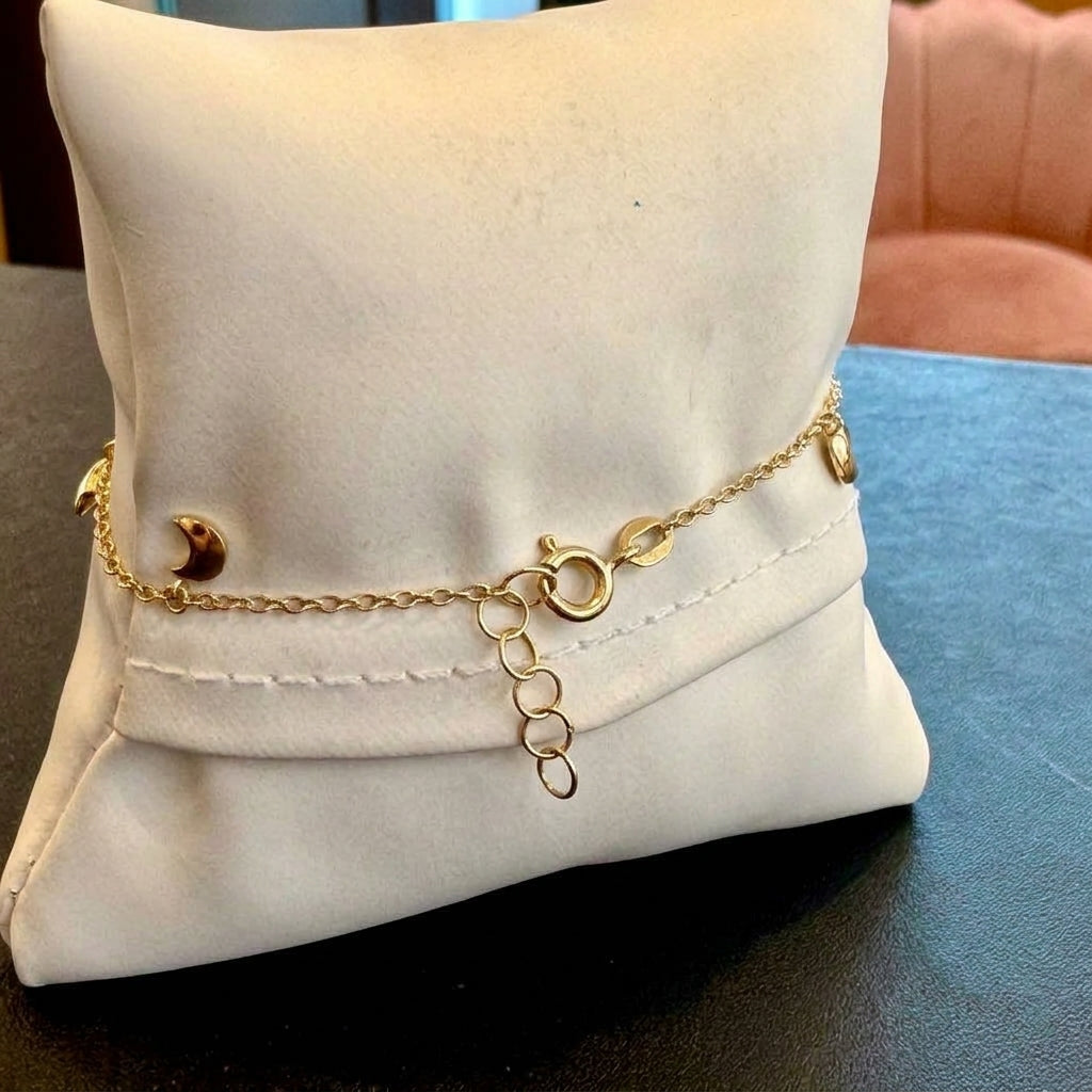 Bracciale in Oro Giallo 18kt con Charm