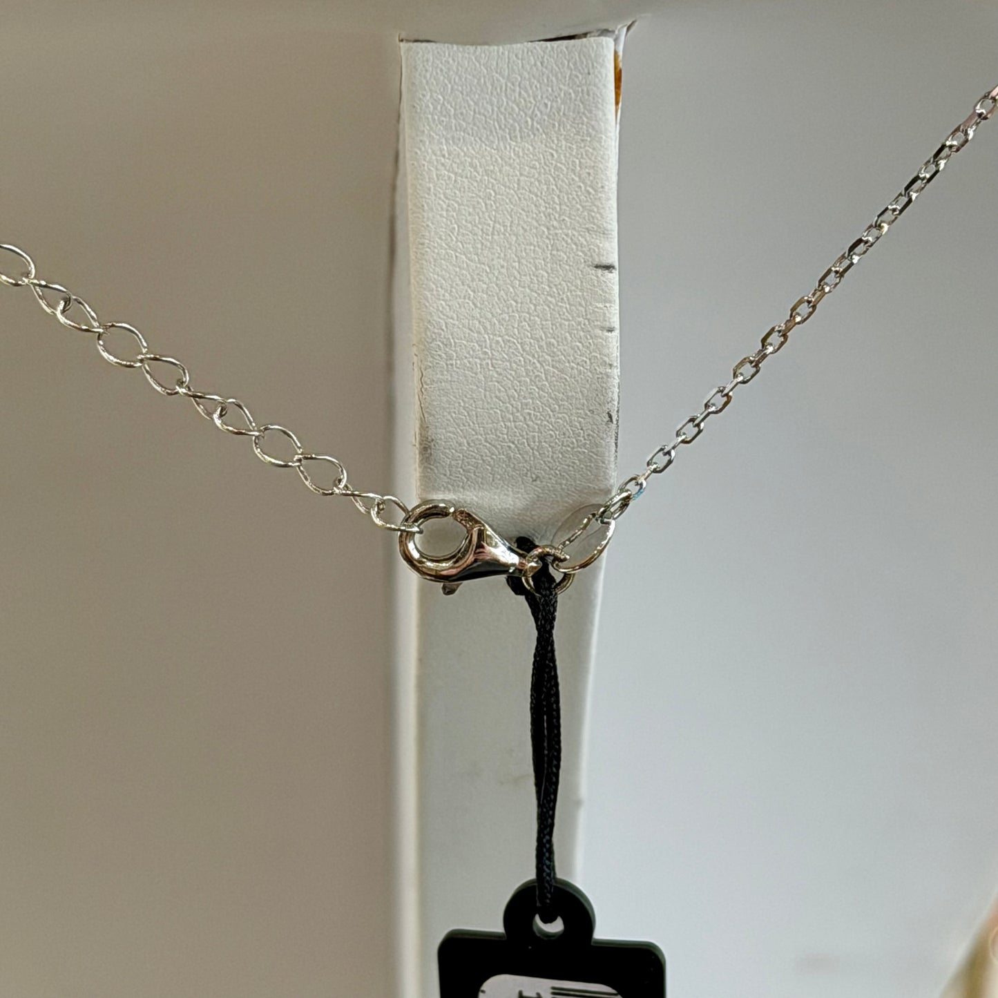 Collana Argento Onda Fluida