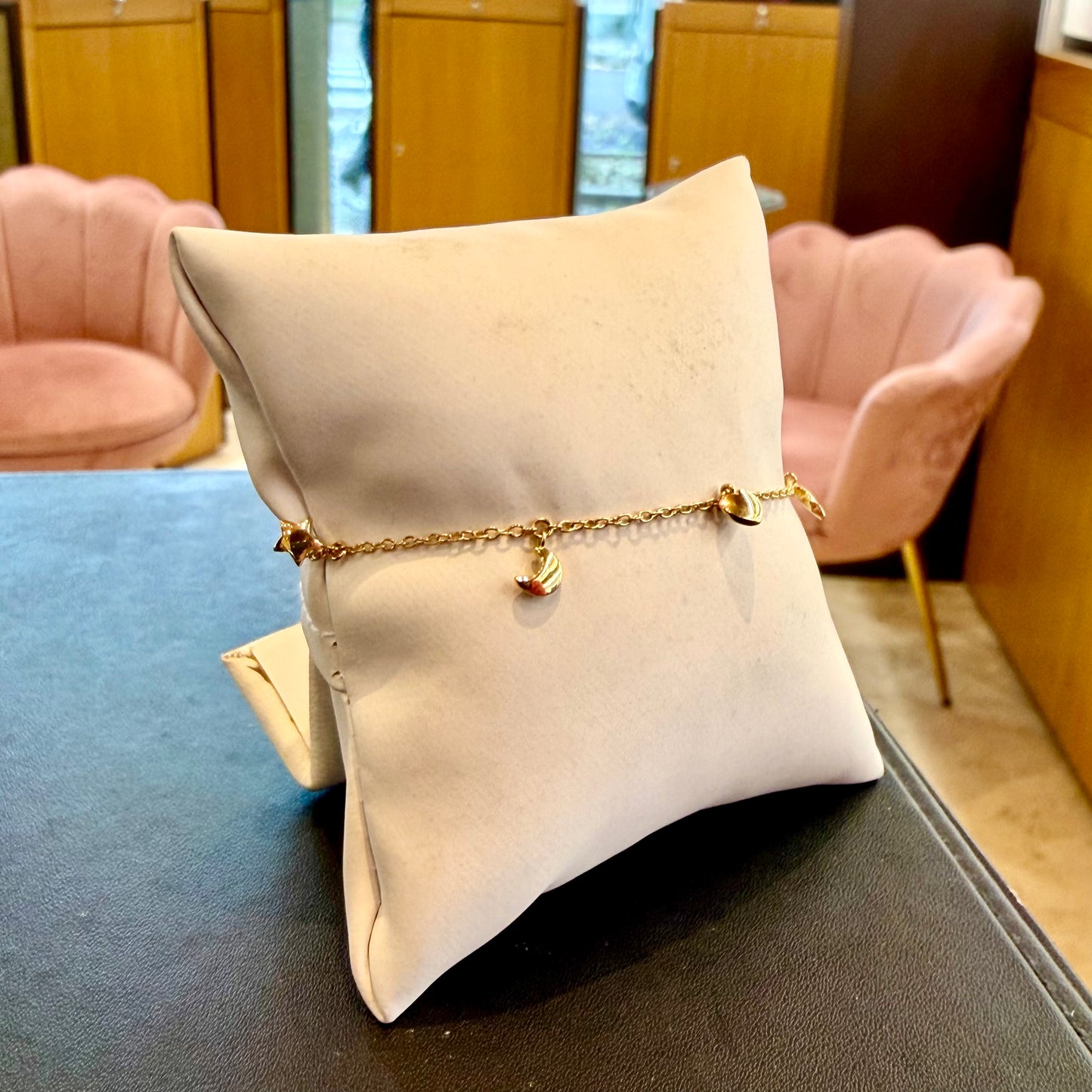 Bracciale in Oro Giallo 18kt con Charm