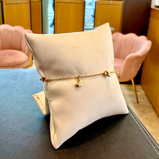 Bracciale in Oro Giallo 18kt con Charm