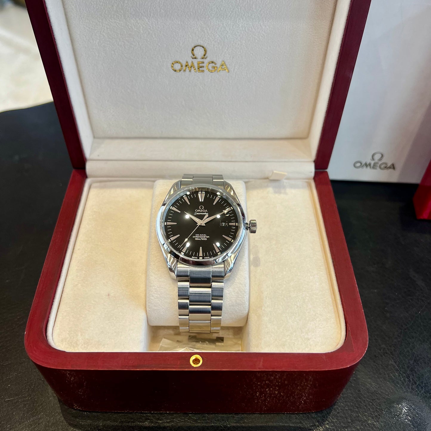 Omega Seamaster Aqua Terra 150M Co-Axial – Black Dial (2006)