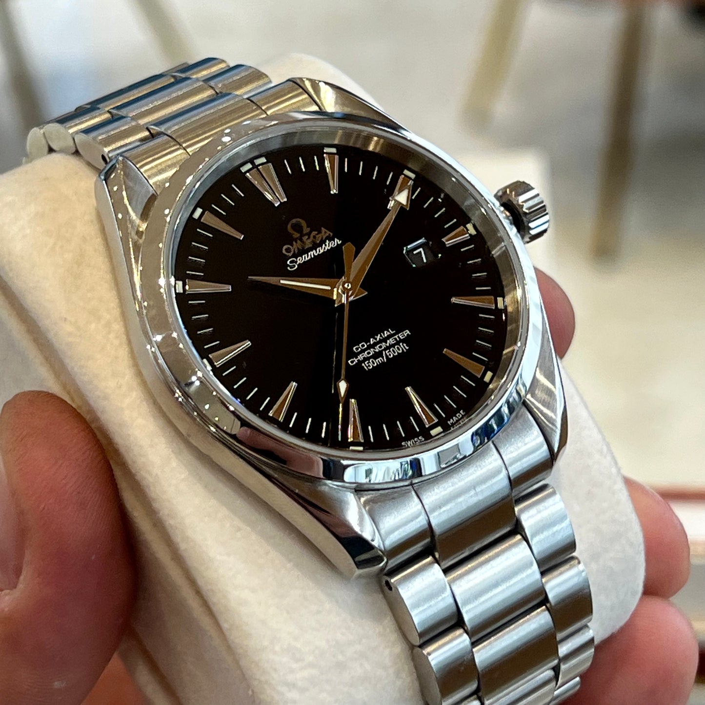 Omega Seamaster Aqua Terra 150M Co-Axial – Black Dial (2006)