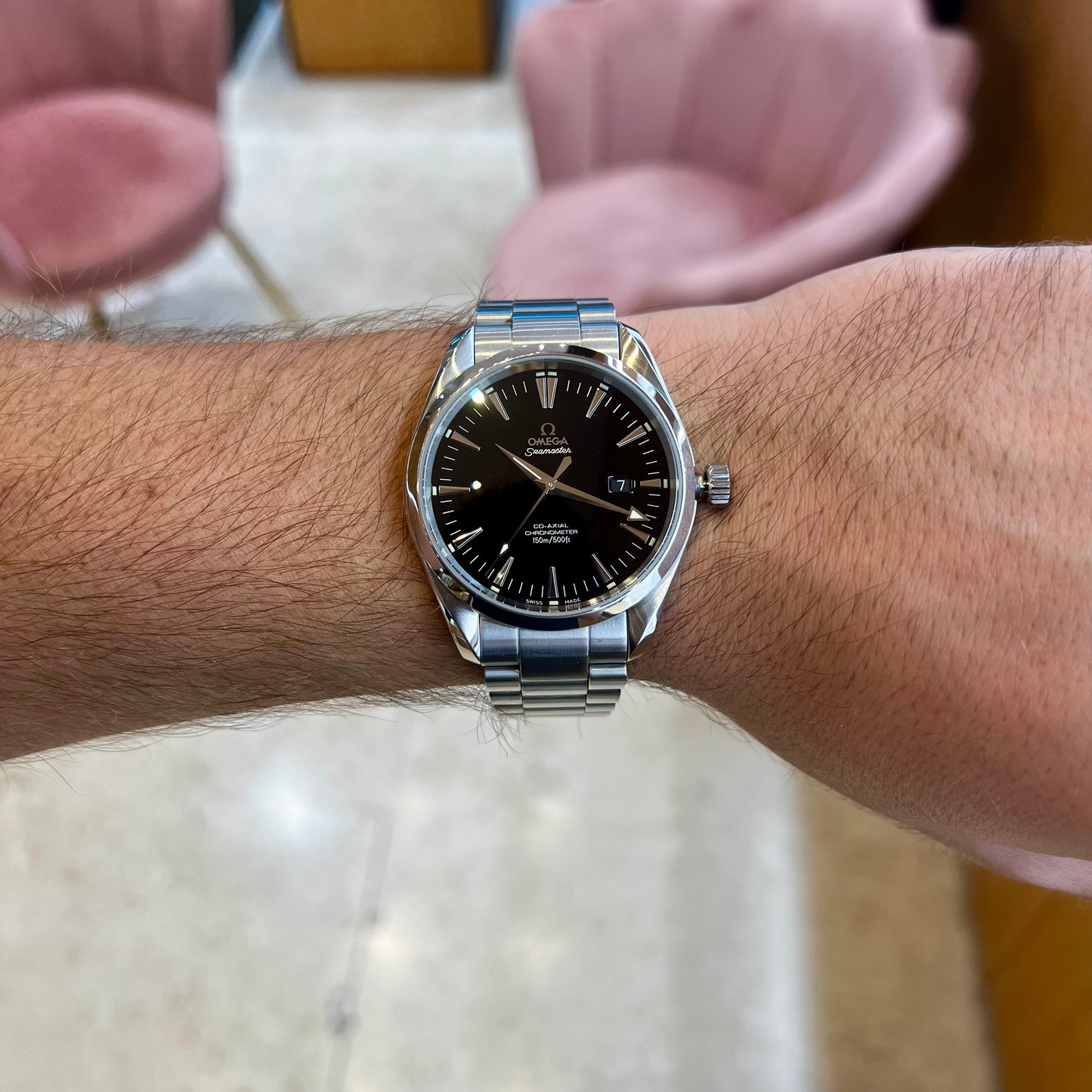 Omega Seamaster Aqua Terra 150M Co-Axial – Black Dial (2006)
