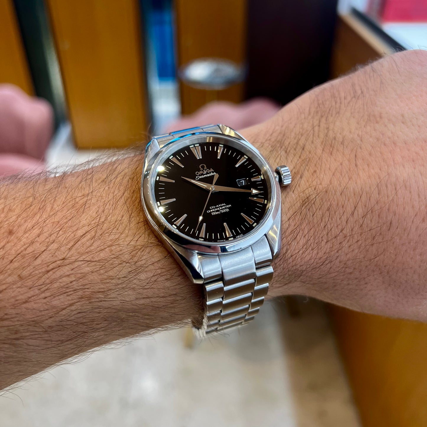 Omega Seamaster Aqua Terra 150M Co-Axial – Black Dial (2006)
