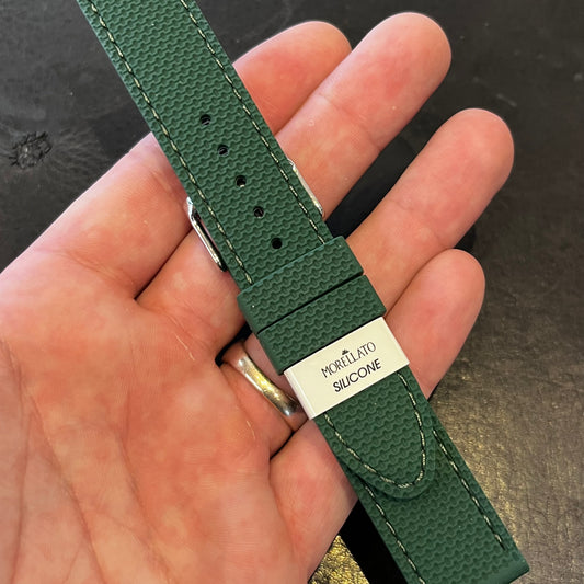 Cinturino per orologio silicone Verde