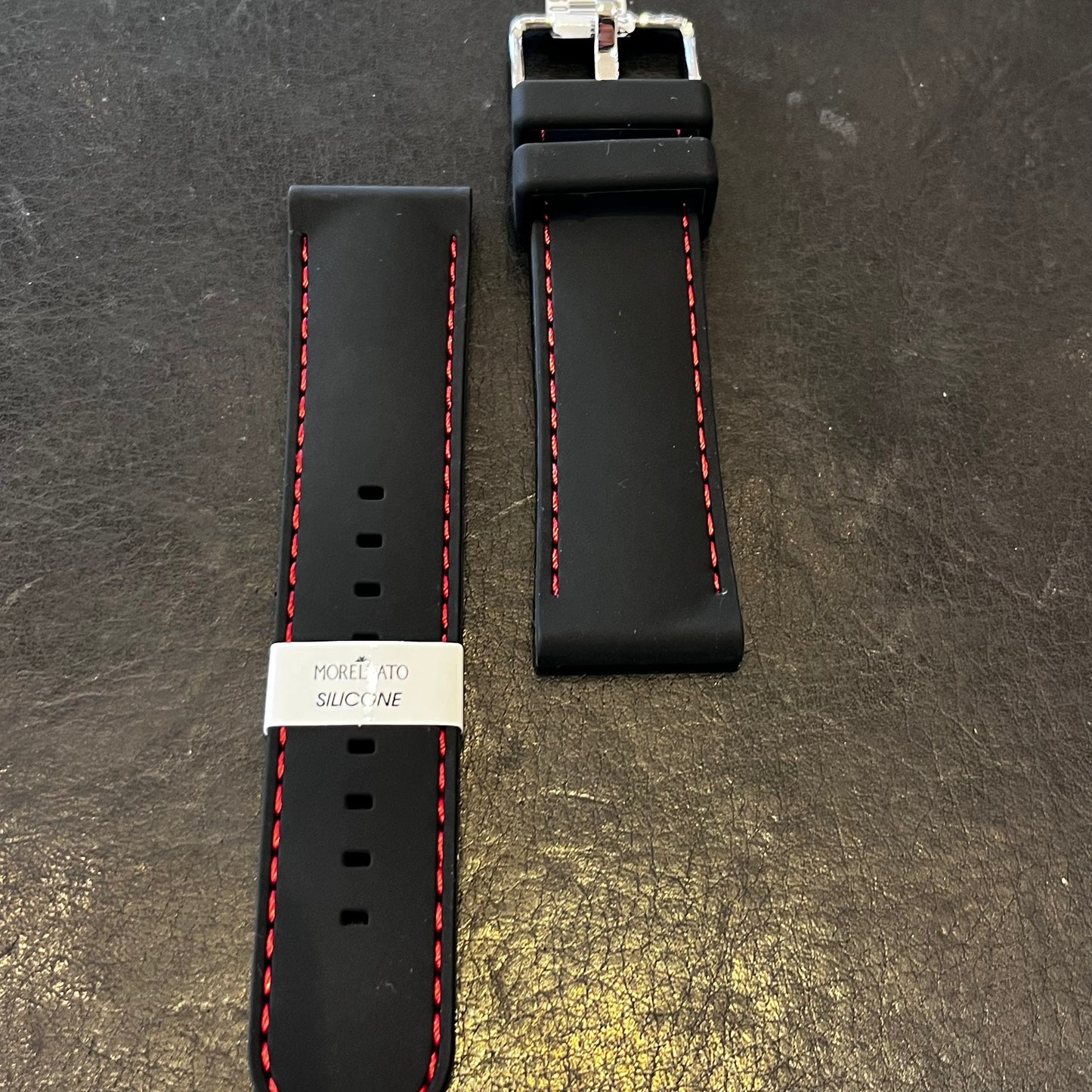 Cinturino per orologio in Silicone Nero