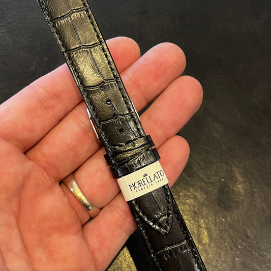 Cinturino per orologio in pelle (stampa cocco)
